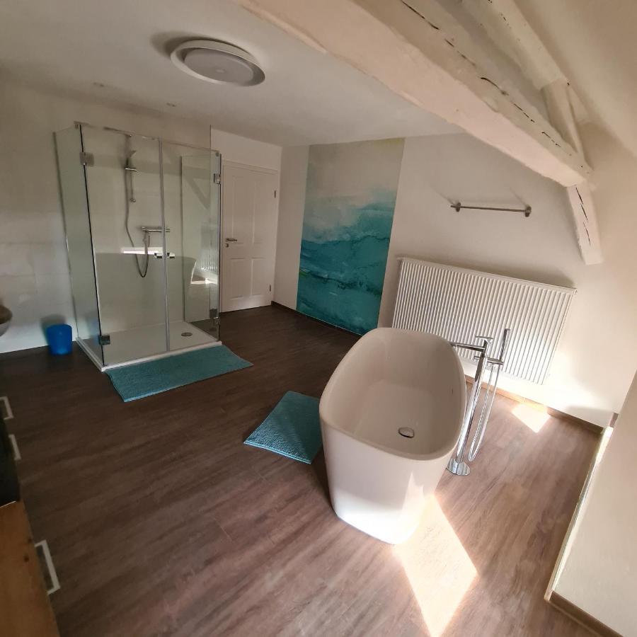 Gaestezimmer Treuen - Bed & Breakfast ภายนอก รูปภาพ
