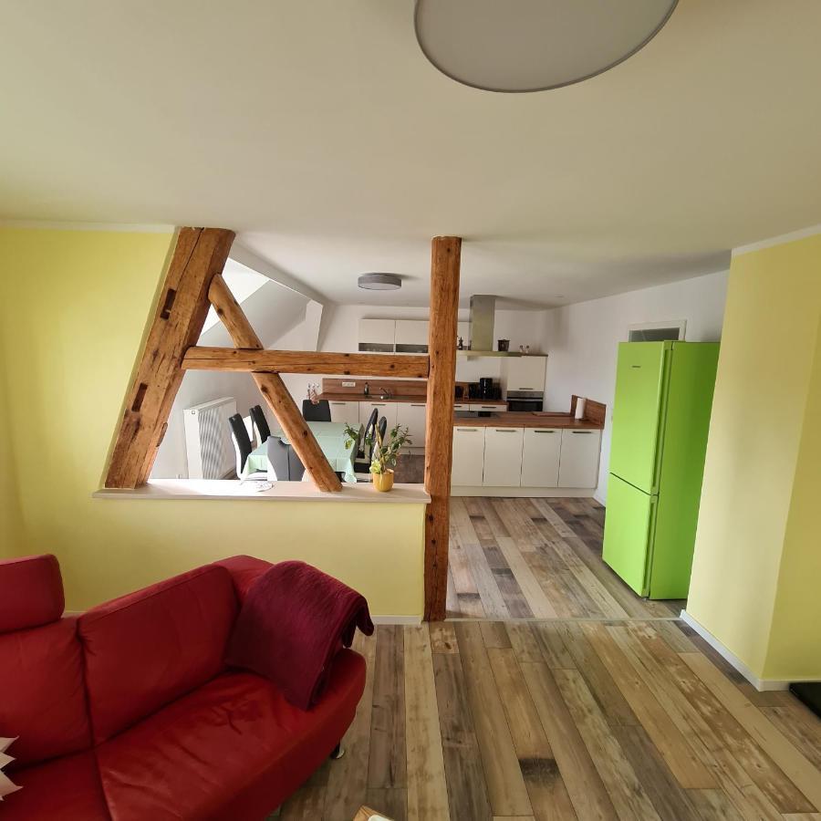 Gaestezimmer Treuen - Bed & Breakfast ภายนอก รูปภาพ