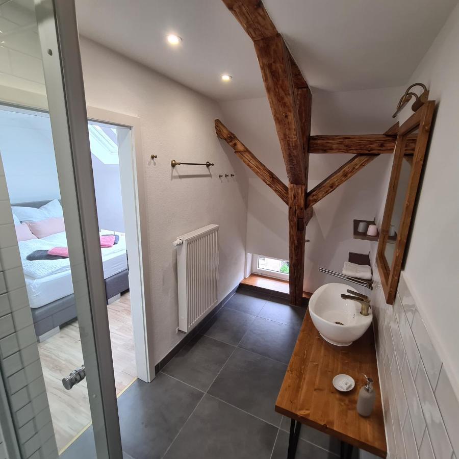 Gaestezimmer Treuen - Bed & Breakfast ภายนอก รูปภาพ